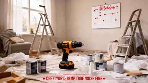 Czy można robić remont w święta