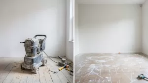 czy przy remoncie lepiej cyklinowac najpierw podloge czy malowac sciany