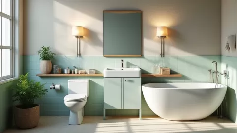 Jak odnowić starą łazienkę bez remontu