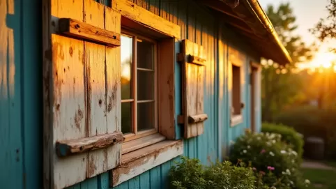 jak wyremontować domek na działce