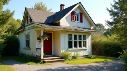 jak wyremontować mały domek