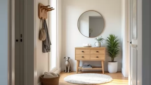 jak wyremontować mały przedpokój