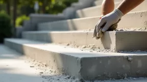 jak wyremontować schody zewnętrzne