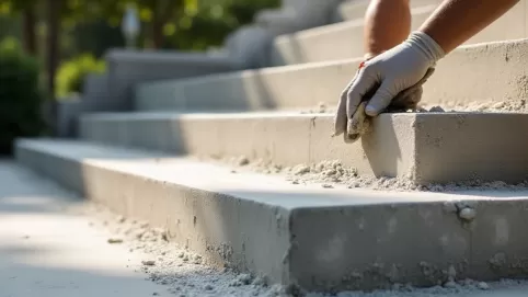 jak wyremontować schody zewnętrzne