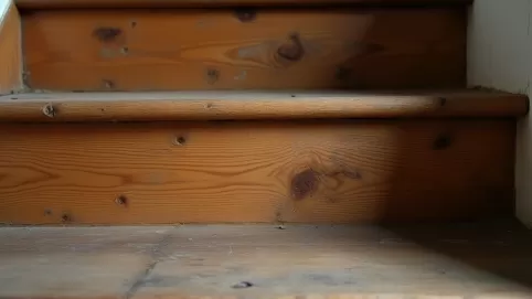 jak wyremontować stare drewniane schody