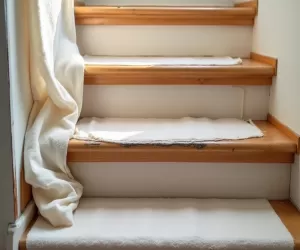 Jak zabezpieczyć schody drewniane przed remontem