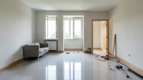 Kontrola banku z przeprowadzonego remontu