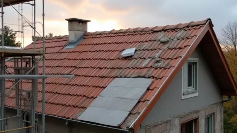 Remont dachu cena za m2