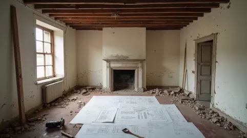 Remont starego domu od czego zacząć