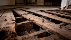 Remont starej podłogi na legarach cena