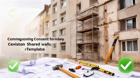 Zgoda wspólnoty na remont wzór